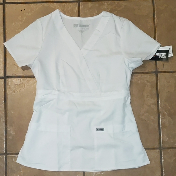 Grey's Anatomy Other - Grey's anatomy mock wrap top NWT small